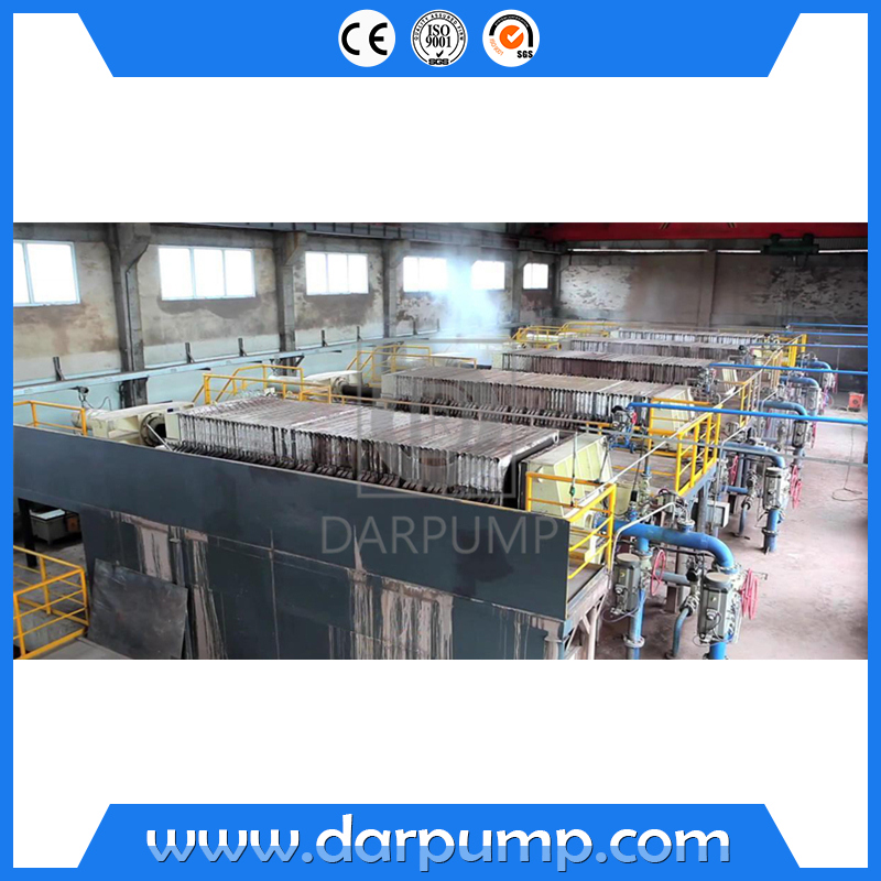 壓濾機給料系統100DZG-B42應用現場